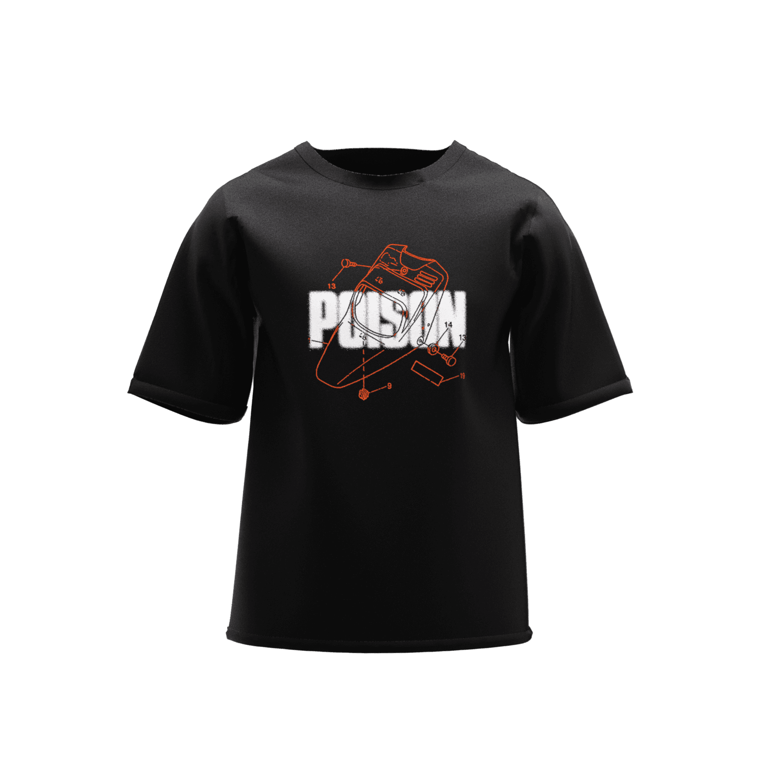 POISON - T-Shirt Mecanique